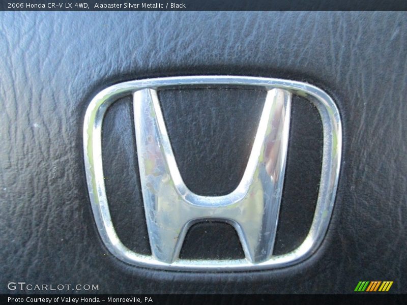 Alabaster Silver Metallic / Black 2006 Honda CR-V LX 4WD