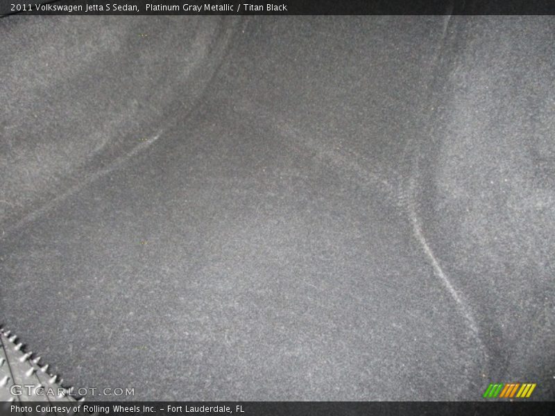Platinum Gray Metallic / Titan Black 2011 Volkswagen Jetta S Sedan