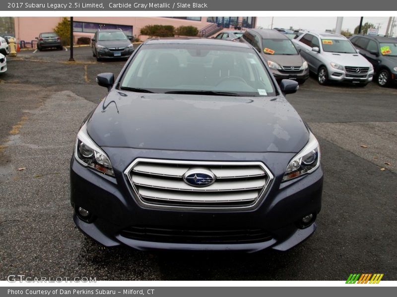 Carbide Gray Metallic / Slate Black 2017 Subaru Legacy 2.5i Limited