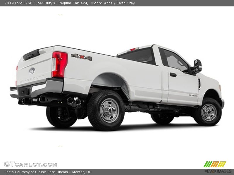 Oxford White / Earth Gray 2019 Ford F250 Super Duty XL Regular Cab 4x4