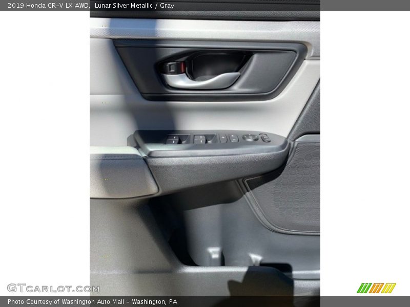 Lunar Silver Metallic / Gray 2019 Honda CR-V LX AWD