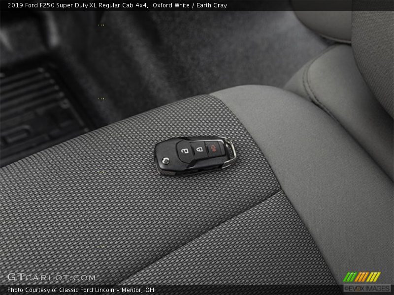 Oxford White / Earth Gray 2019 Ford F250 Super Duty XL Regular Cab 4x4