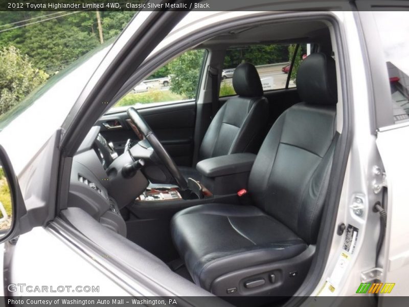 Classic Silver Metallic / Black 2012 Toyota Highlander Limited 4WD