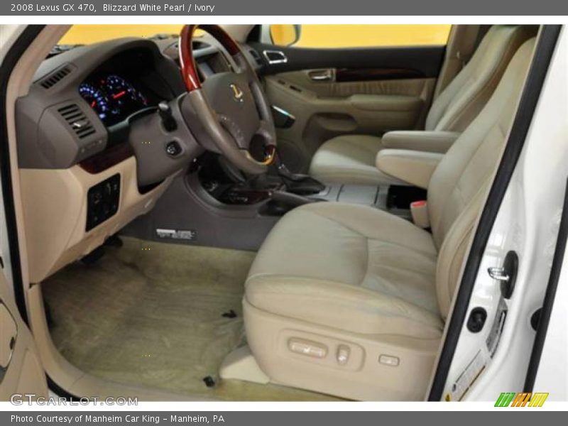 Blizzard White Pearl / Ivory 2008 Lexus GX 470