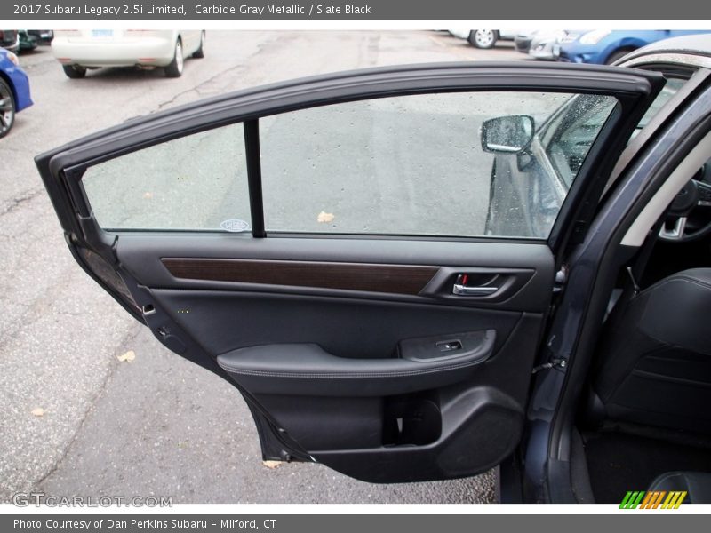 Carbide Gray Metallic / Slate Black 2017 Subaru Legacy 2.5i Limited