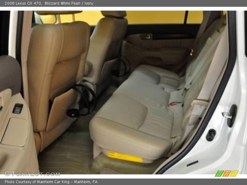 Blizzard White Pearl / Ivory 2008 Lexus GX 470