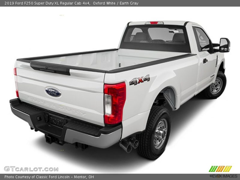 Oxford White / Earth Gray 2019 Ford F250 Super Duty XL Regular Cab 4x4