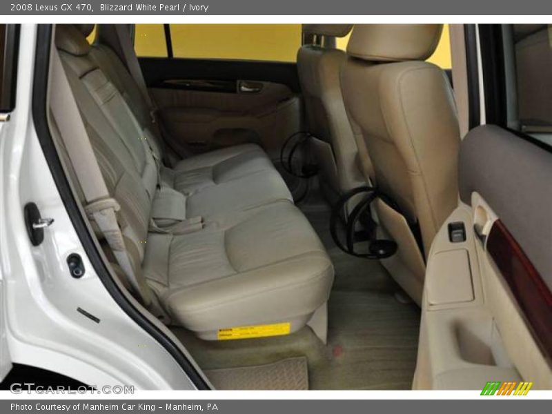 Blizzard White Pearl / Ivory 2008 Lexus GX 470