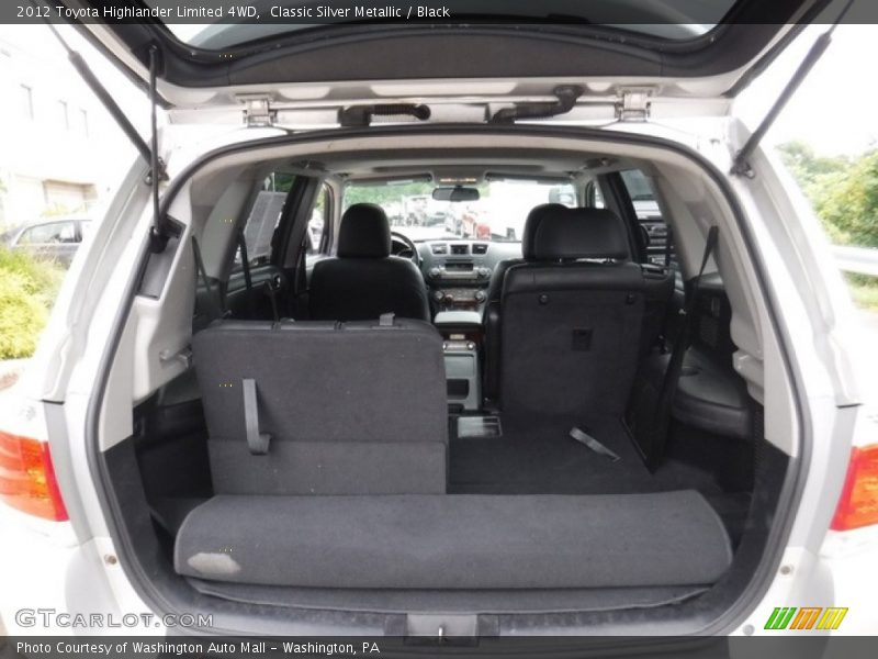 Classic Silver Metallic / Black 2012 Toyota Highlander Limited 4WD