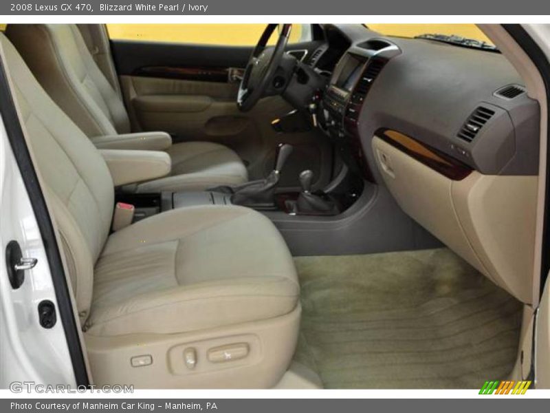 Blizzard White Pearl / Ivory 2008 Lexus GX 470