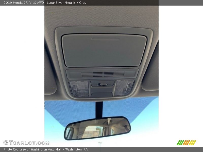 Lunar Silver Metallic / Gray 2019 Honda CR-V LX AWD