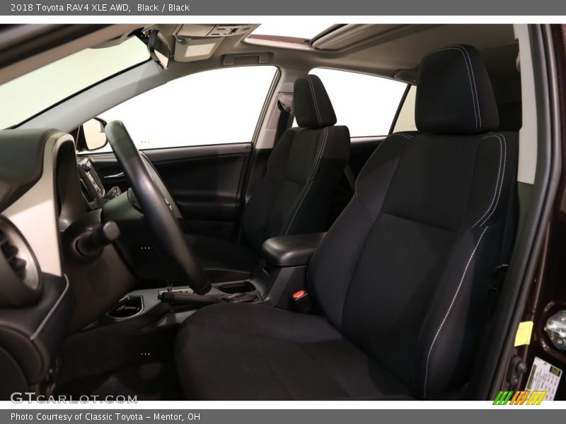 Black / Black 2018 Toyota RAV4 XLE AWD