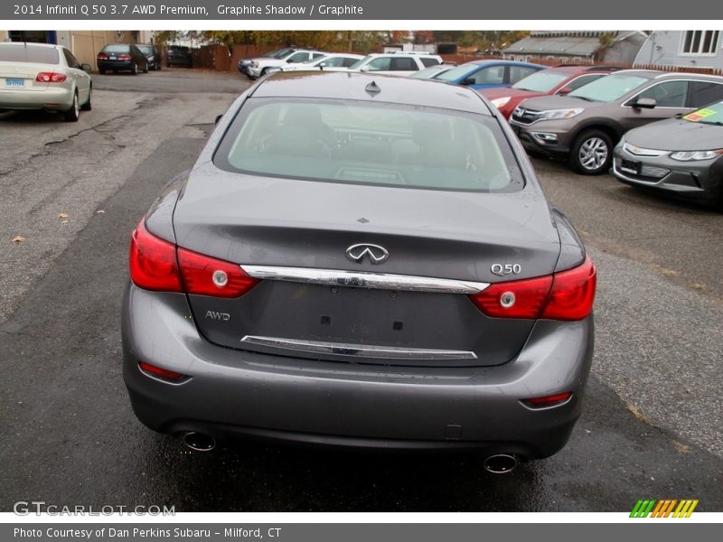 Graphite Shadow / Graphite 2014 Infiniti Q 50 3.7 AWD Premium