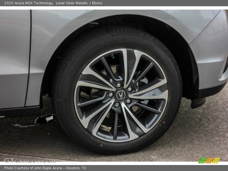 Lunar Silver Metallic / Ebony 2020 Acura MDX Technology