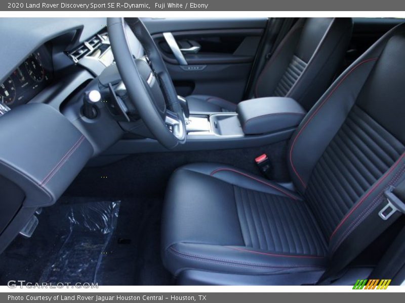 Front Seat of 2020 Discovery Sport SE R-Dynamic