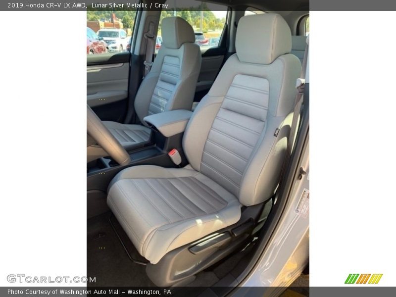 Lunar Silver Metallic / Gray 2019 Honda CR-V LX AWD
