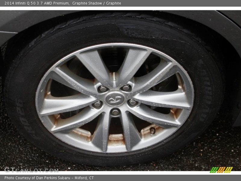 Graphite Shadow / Graphite 2014 Infiniti Q 50 3.7 AWD Premium