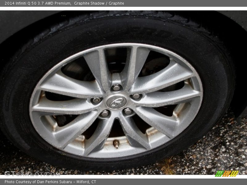 Graphite Shadow / Graphite 2014 Infiniti Q 50 3.7 AWD Premium