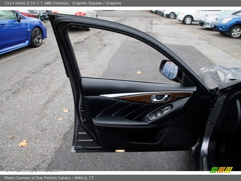 Graphite Shadow / Graphite 2014 Infiniti Q 50 3.7 AWD Premium