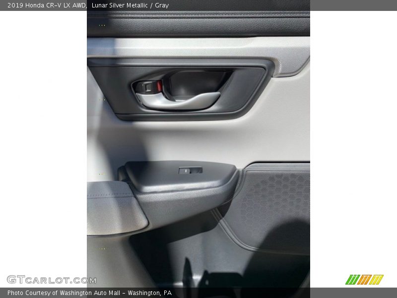 Lunar Silver Metallic / Gray 2019 Honda CR-V LX AWD