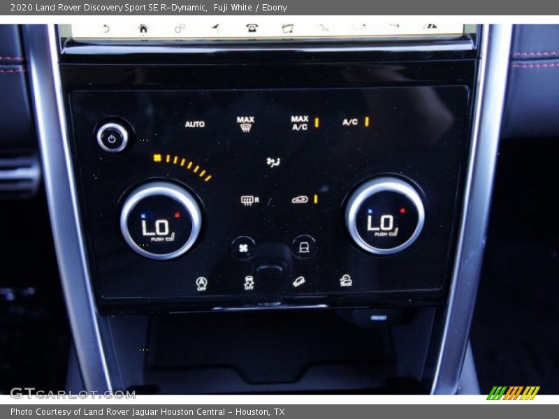 Controls of 2020 Discovery Sport SE R-Dynamic