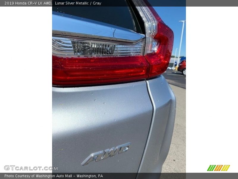 Lunar Silver Metallic / Gray 2019 Honda CR-V LX AWD