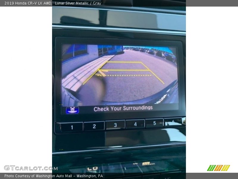 Lunar Silver Metallic / Gray 2019 Honda CR-V LX AWD