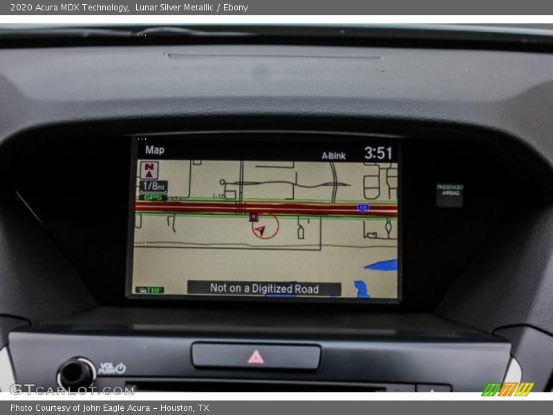 Lunar Silver Metallic / Ebony 2020 Acura MDX Technology