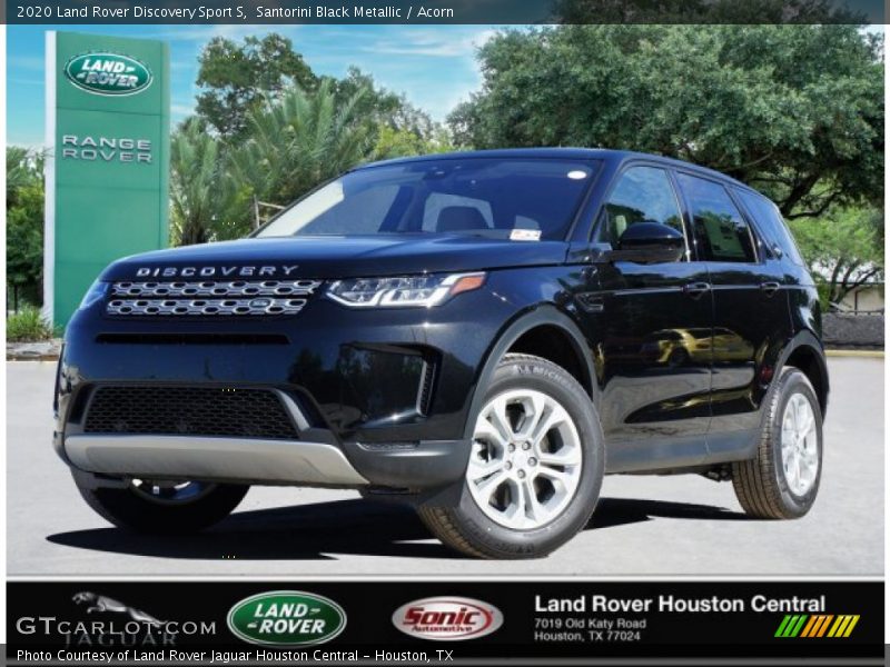 Santorini Black Metallic / Acorn 2020 Land Rover Discovery Sport S