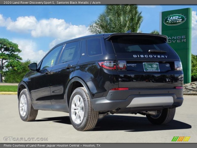 Santorini Black Metallic / Acorn 2020 Land Rover Discovery Sport S