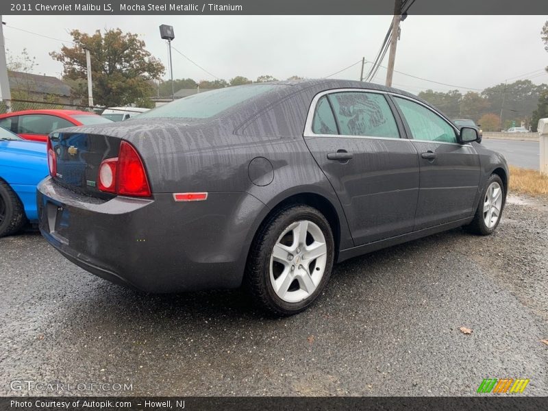 Mocha Steel Metallic / Titanium 2011 Chevrolet Malibu LS
