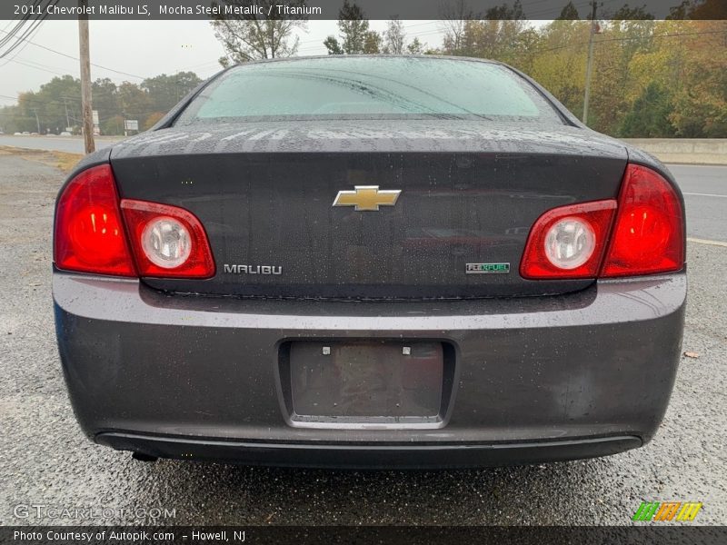 Mocha Steel Metallic / Titanium 2011 Chevrolet Malibu LS