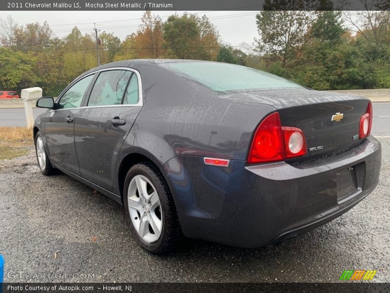 Mocha Steel Metallic / Titanium 2011 Chevrolet Malibu LS
