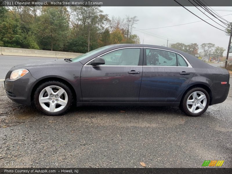 Mocha Steel Metallic / Titanium 2011 Chevrolet Malibu LS