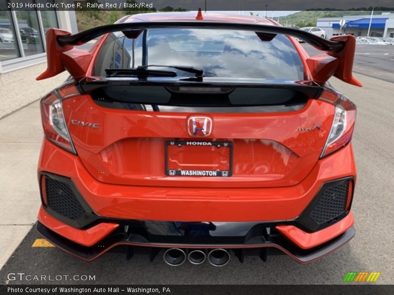 Rallye Red / Black/Red 2019 Honda Civic Type R