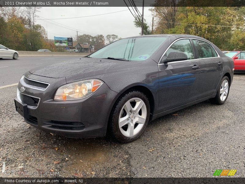 Mocha Steel Metallic / Titanium 2011 Chevrolet Malibu LS
