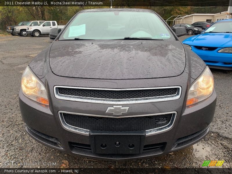 Mocha Steel Metallic / Titanium 2011 Chevrolet Malibu LS