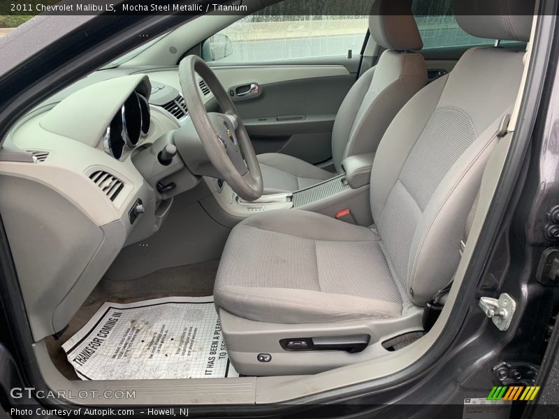 Mocha Steel Metallic / Titanium 2011 Chevrolet Malibu LS