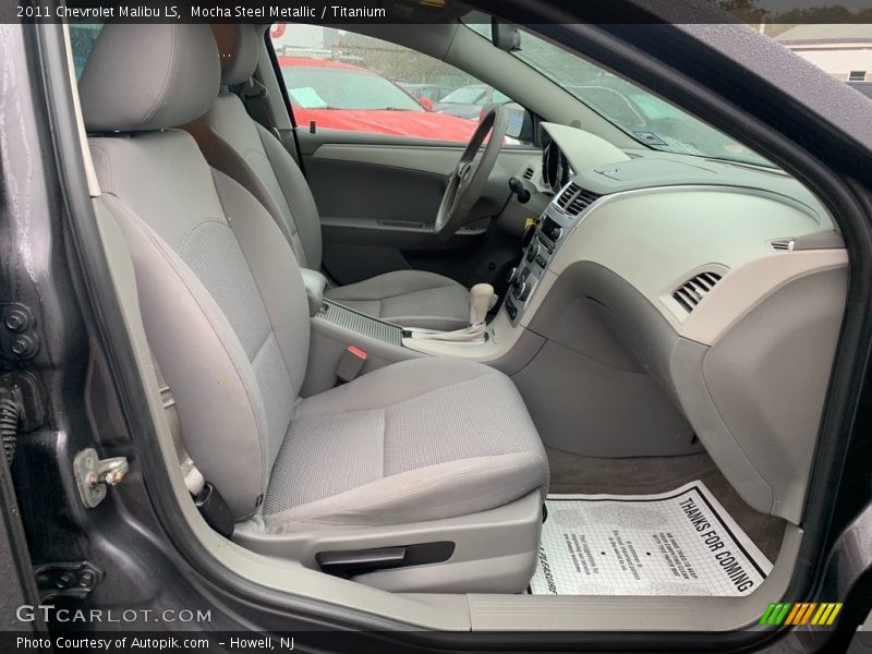 Mocha Steel Metallic / Titanium 2011 Chevrolet Malibu LS