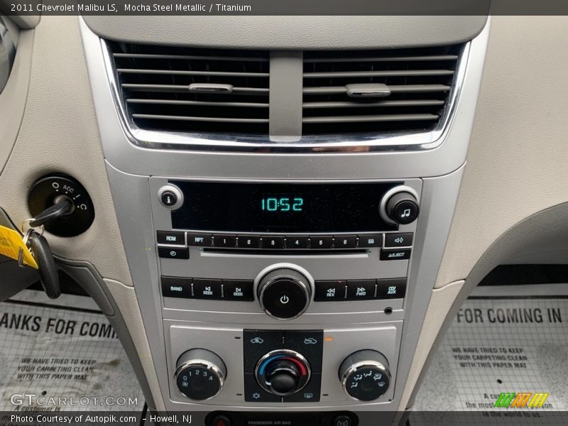 Mocha Steel Metallic / Titanium 2011 Chevrolet Malibu LS