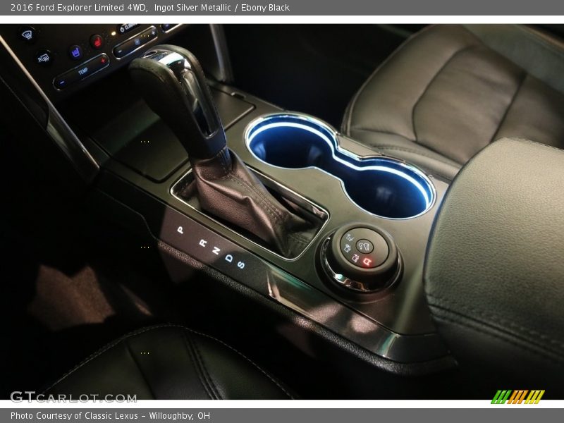 Ingot Silver Metallic / Ebony Black 2016 Ford Explorer Limited 4WD