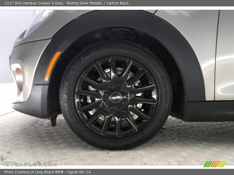 Melting Silver Metallic / Carbon Black 2017 Mini Hardtop Cooper 4 Door