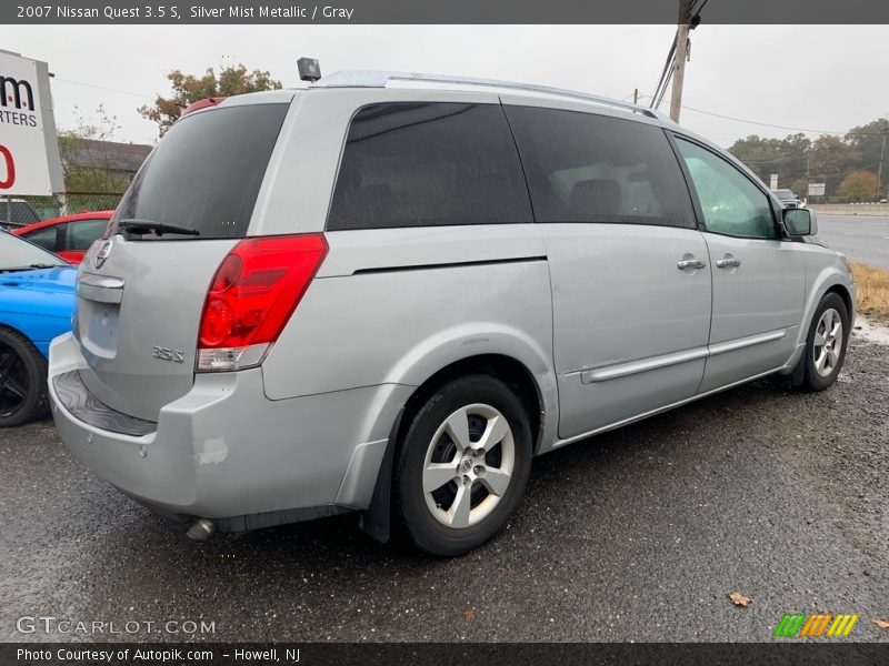 Silver Mist Metallic / Gray 2007 Nissan Quest 3.5 S