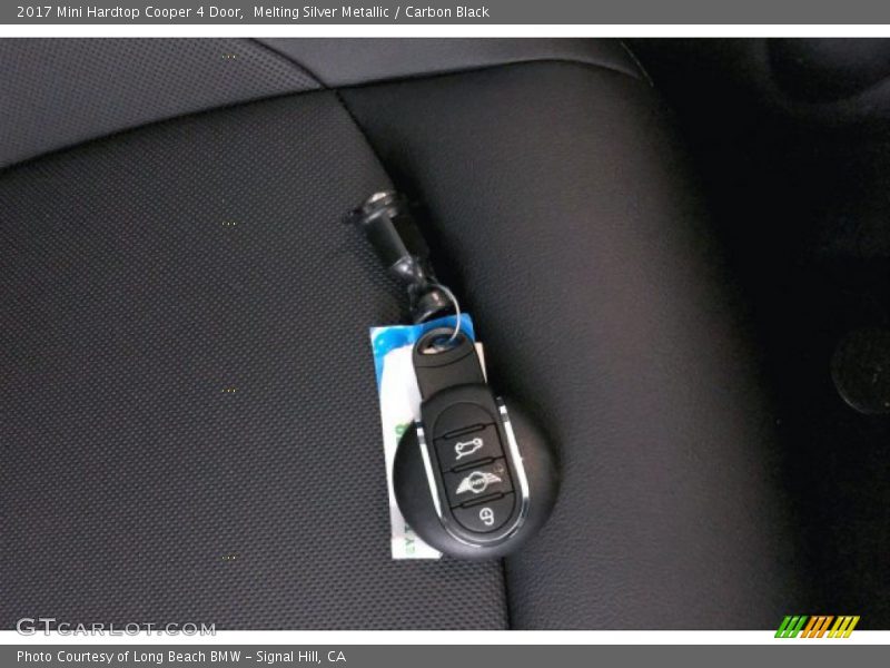 Melting Silver Metallic / Carbon Black 2017 Mini Hardtop Cooper 4 Door