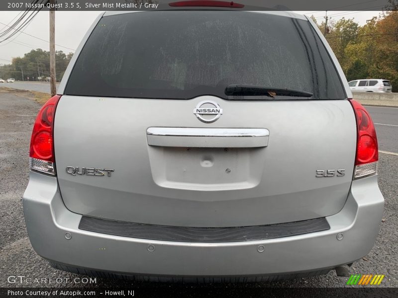 Silver Mist Metallic / Gray 2007 Nissan Quest 3.5 S