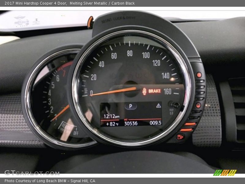 Melting Silver Metallic / Carbon Black 2017 Mini Hardtop Cooper 4 Door