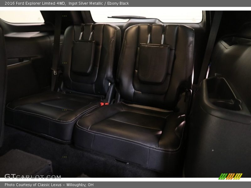 Ingot Silver Metallic / Ebony Black 2016 Ford Explorer Limited 4WD
