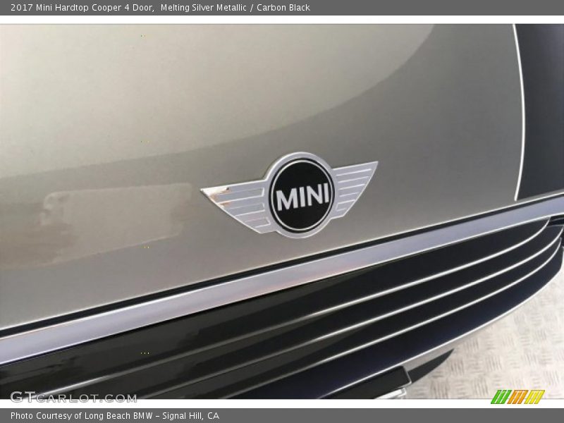 Melting Silver Metallic / Carbon Black 2017 Mini Hardtop Cooper 4 Door