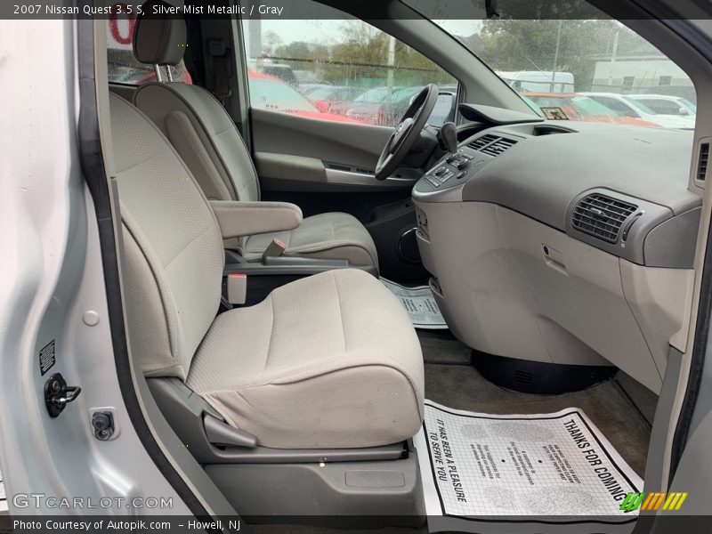 Silver Mist Metallic / Gray 2007 Nissan Quest 3.5 S