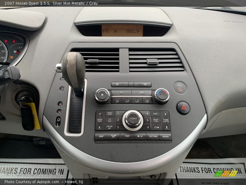 Silver Mist Metallic / Gray 2007 Nissan Quest 3.5 S